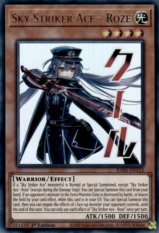 RA05-EN133 - Sky Striker Ace - Roze - Ultra Rare - Rarity Collection 5
