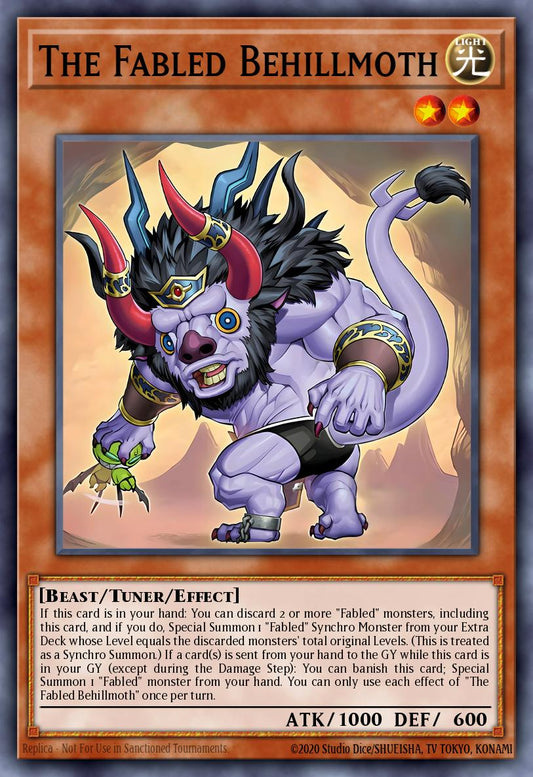 The Fabled Behilmoth * Ultra Rare * BLMM-EN012