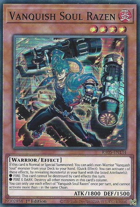 RA05-EN134 * Vanquish Soul Razen * Super Rare * Rarity Collection 5