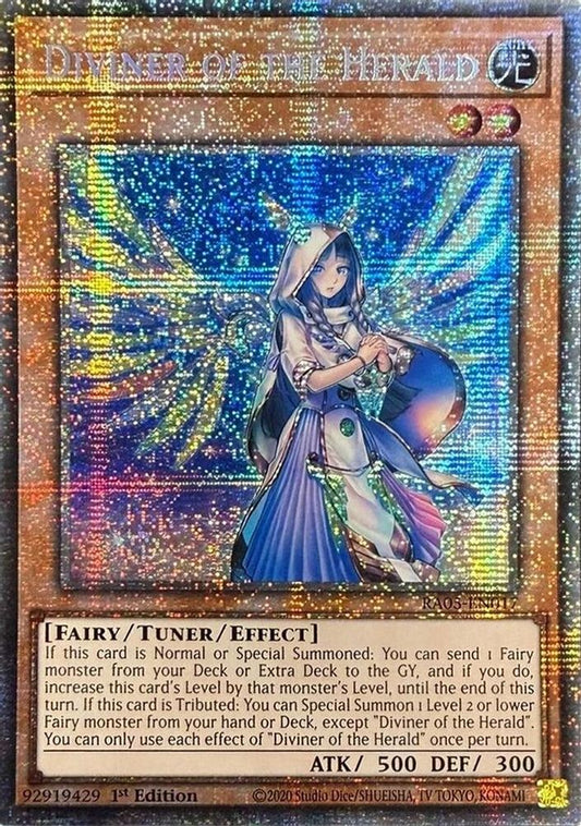 RA05-EN017 * Diviner of the Herald * Starlight Rare * Rarity Collection 5