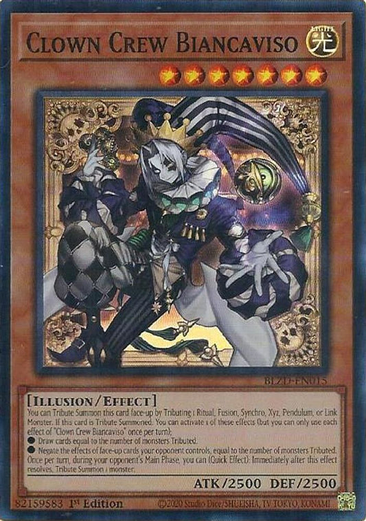 BLZD-EN015 - Clown Crew Biancaviso - Super Rare - Blazing Dominion