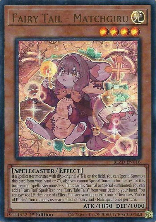BLZD-EN016 - Fairy Tail - Matchgiru - Ultra Rare - Blazing Dominion