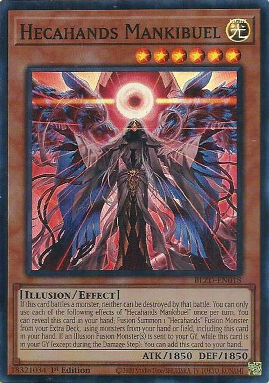BLZD-EN018 - Hecahands Mankibuel - Super Rare - Blazing Dominion