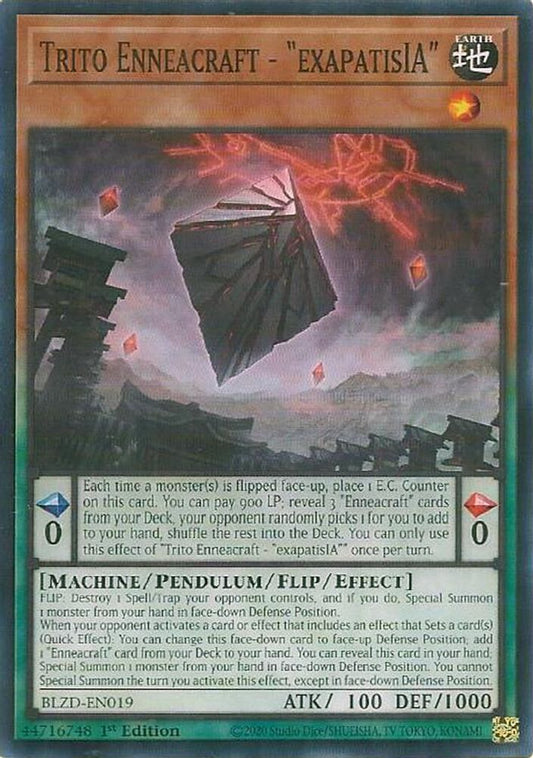 BLZD-EN019 - Trito Enneacraft - "exapatisIA" - Common - Blazing Dominion