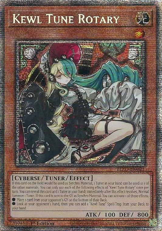 BLZD-EN021 - Kewl Tune Rotary - Starlight Rare - Blazing Dominion