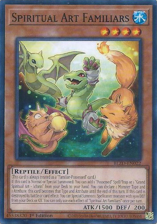 BLZD-EN022 - Spiritual Art Familiars - Common - Blazing Dominion