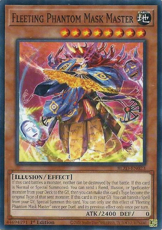 BLZD-EN023 - Fleeting Phantom Mask Master - Common - Blazing Dominion