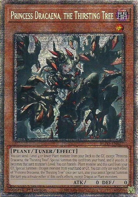 BLZD-EN027 - Princess Dracaena, the Thirsting Tree - Starlight Rare - Blazing Dominion