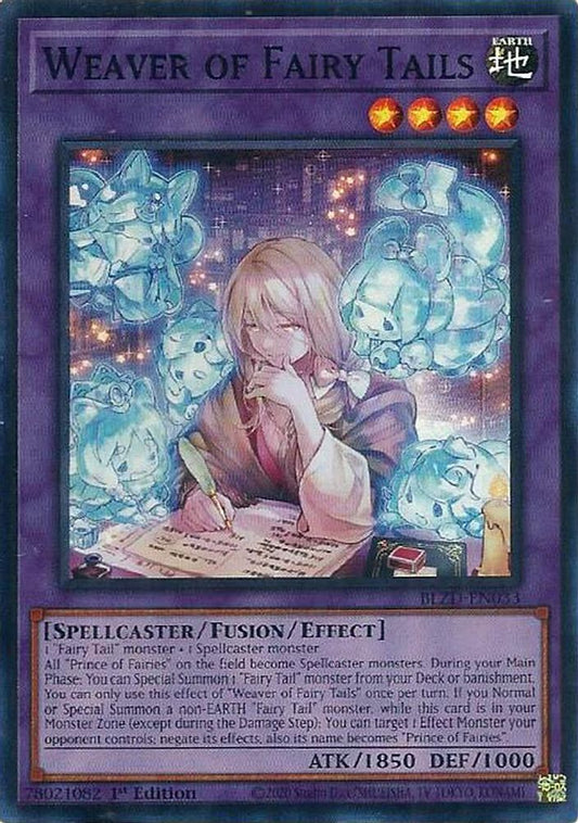 BLZD-EN033 - Weaver of Fairy Tails - Super Rare - Blazing Dominion