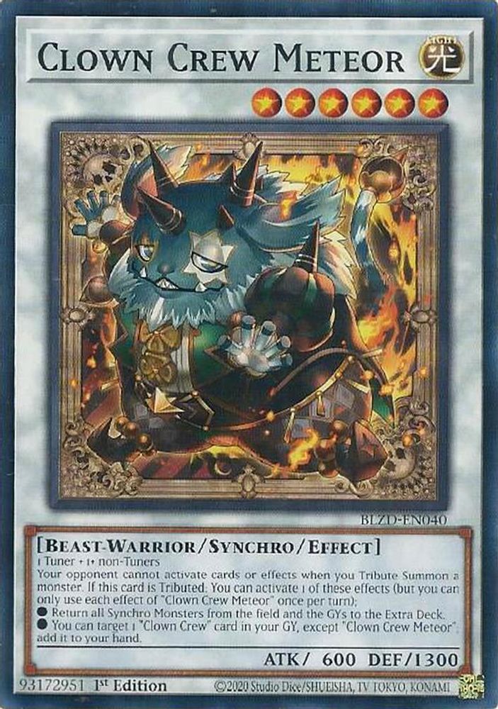 BLZD-EN040 - Clown Crew Meteor - Common - Blazing Dominion