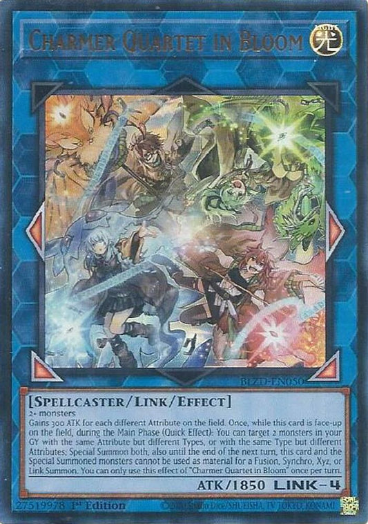 BLZD-EN050 - Charmer Quartet in Bloom - Ultra Rare - Blazing Dominion