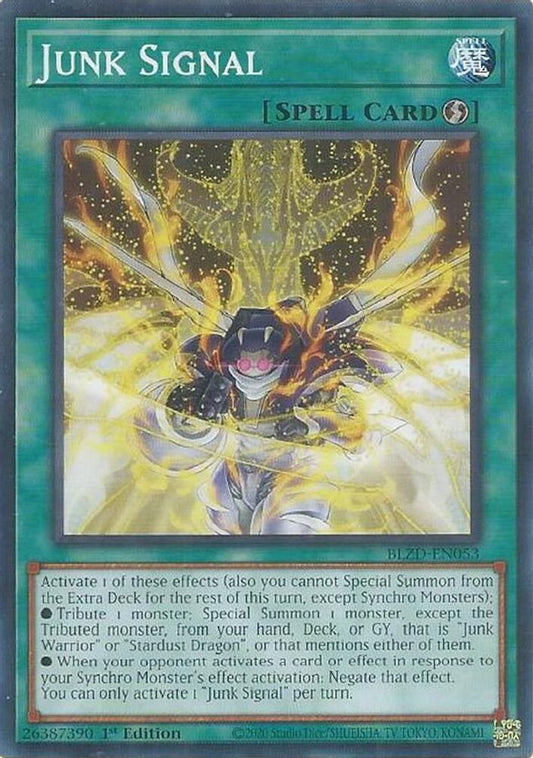 BLZD-EN053 * Junk Signal * Common * Blazing Dominion