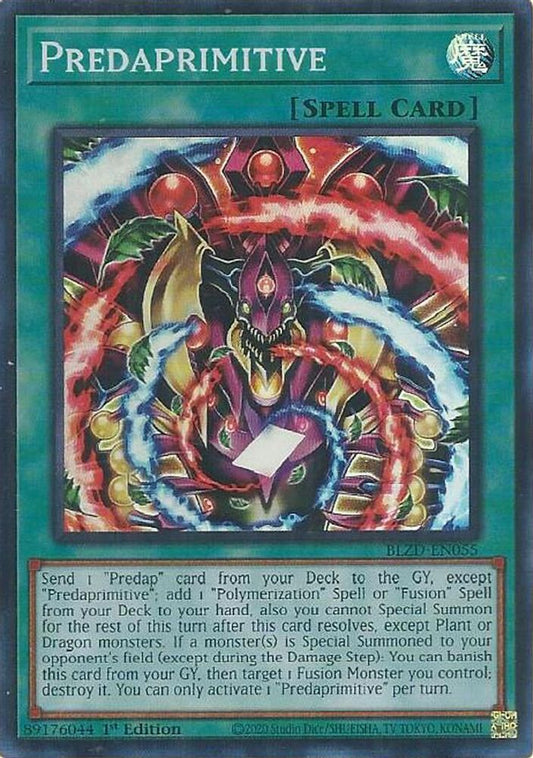 BLZD-EN055 * Predaprimitive * Super Rare * Blazing Dominion