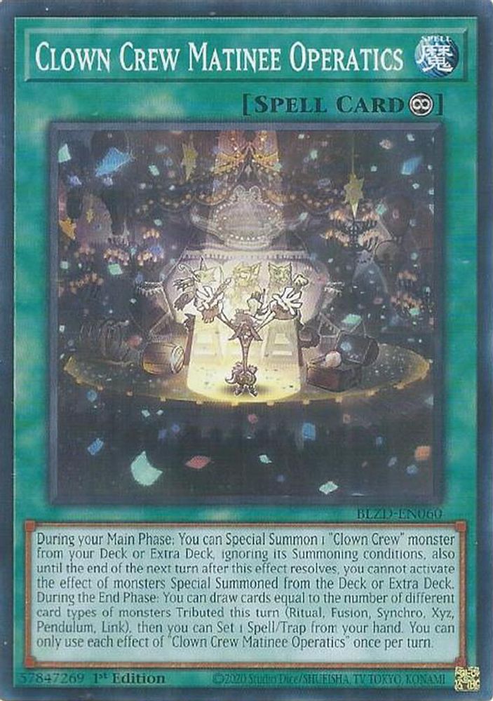 BLZD-EN060 - Clown Crew Matinee Operatics - Common - Blazing Dominion