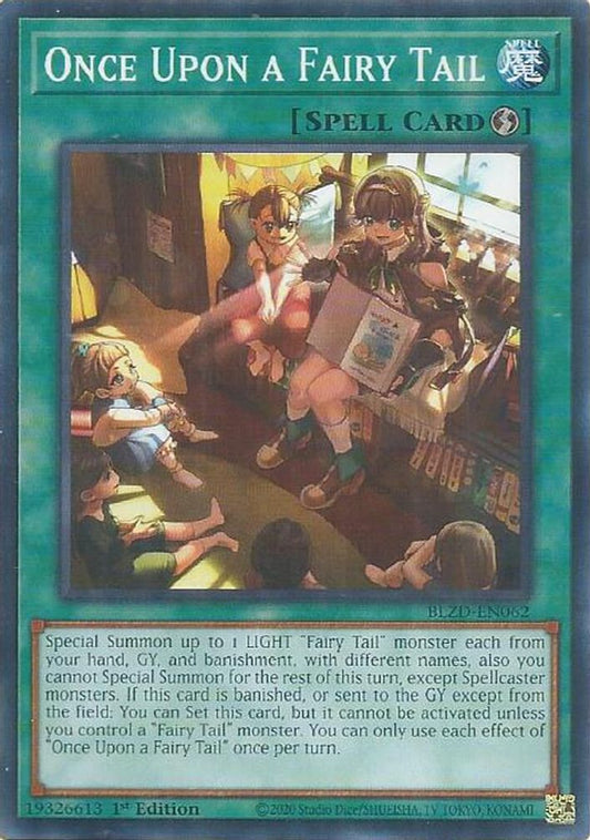 BLZD-EN062 * Once Upon a Fairy Tail * Common * Blazing Dominion