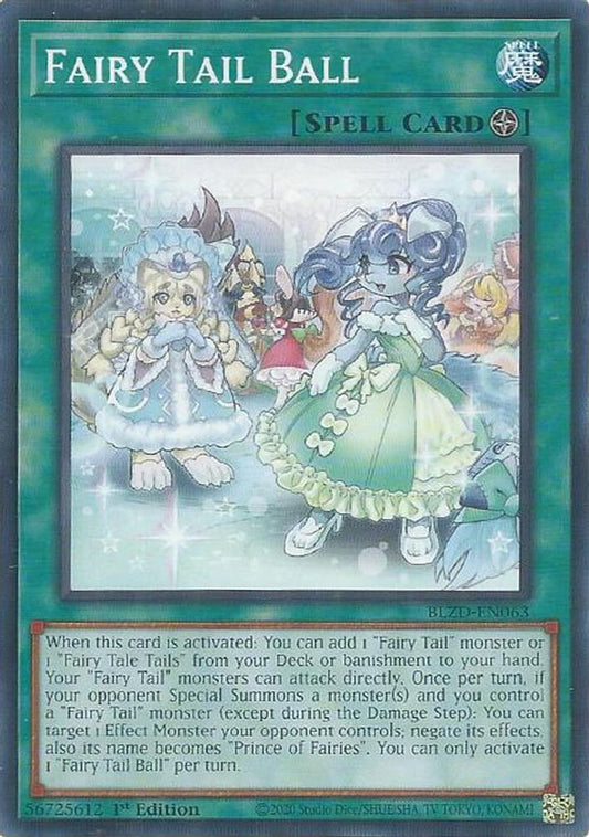 BLZD-EN063 * Fairy Tail Ball * Common * Blazing Dominion