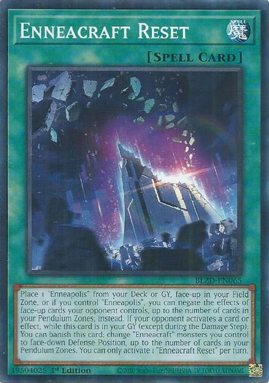 BLZD-EN065 * Enneacraft Reset * Common * Blazing Dominion