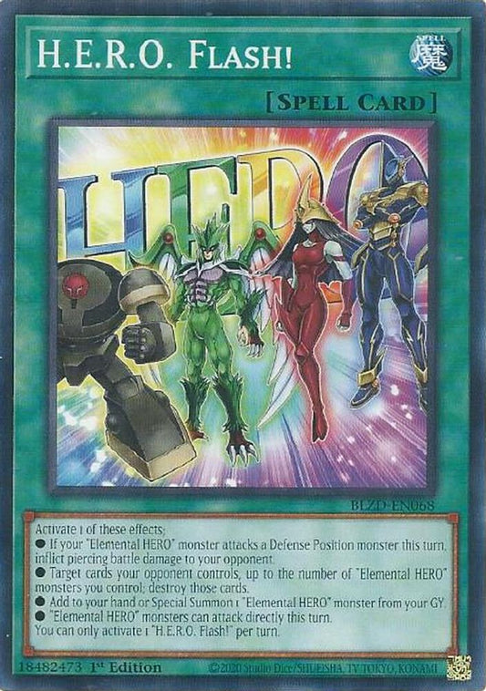 BLZD-EN068 * H.E.R.O. Flash! * Common * Blazing Dominion