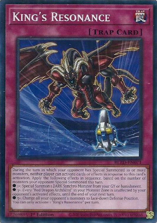 BLZD-EN071 * King's Resonance * Common * Blazing Dominion