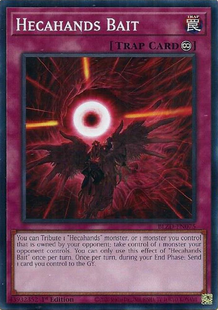 BLZD-EN075 * Hecahands Bait * Common * Blazing Dominion