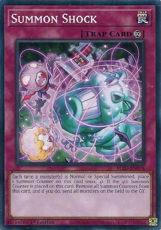 BLZD-EN078 * Summon Shock * Common * Blazing Dominion
