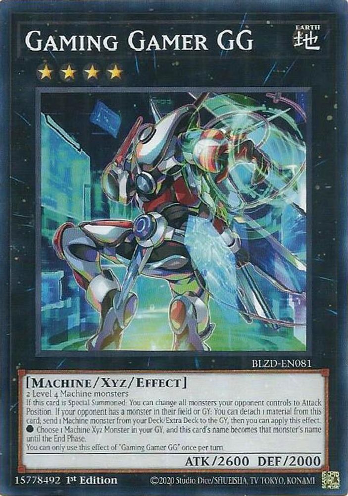 BLZD-EN081 - Gaming Gamer GG - Common - Blazing Dominion