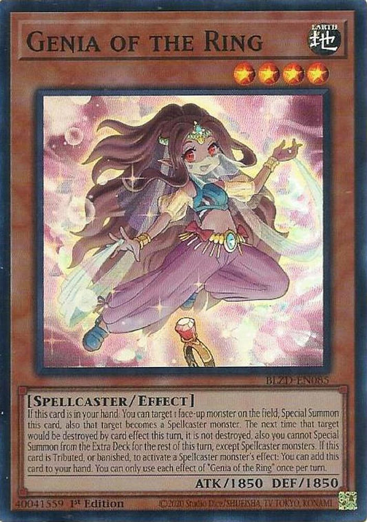 BLZD-EN085 * Genia of the Ring * Super Rare * Blazing Dominion