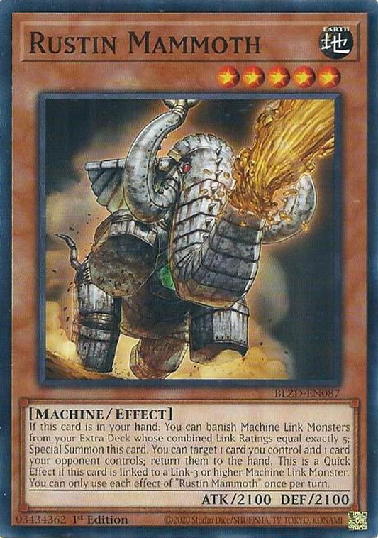BLZD-EN087 * Rustin Mammoth * Common * Blazing Dominion
