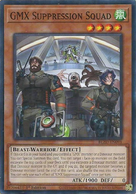 BLZD-EN091 - GMX Suppression Squad - Common - Blazing Dominion