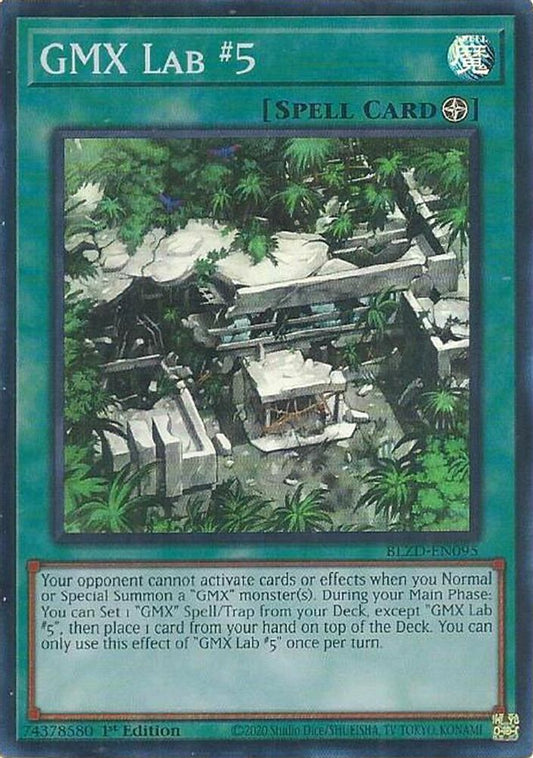 BLZD-EN095 - GMX Lab #5 - Super Rare - Blazing Dominion
