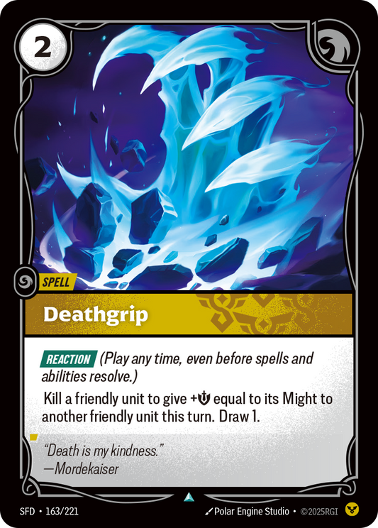 Deathgrip (Foil) * Uncommon * SFD-163