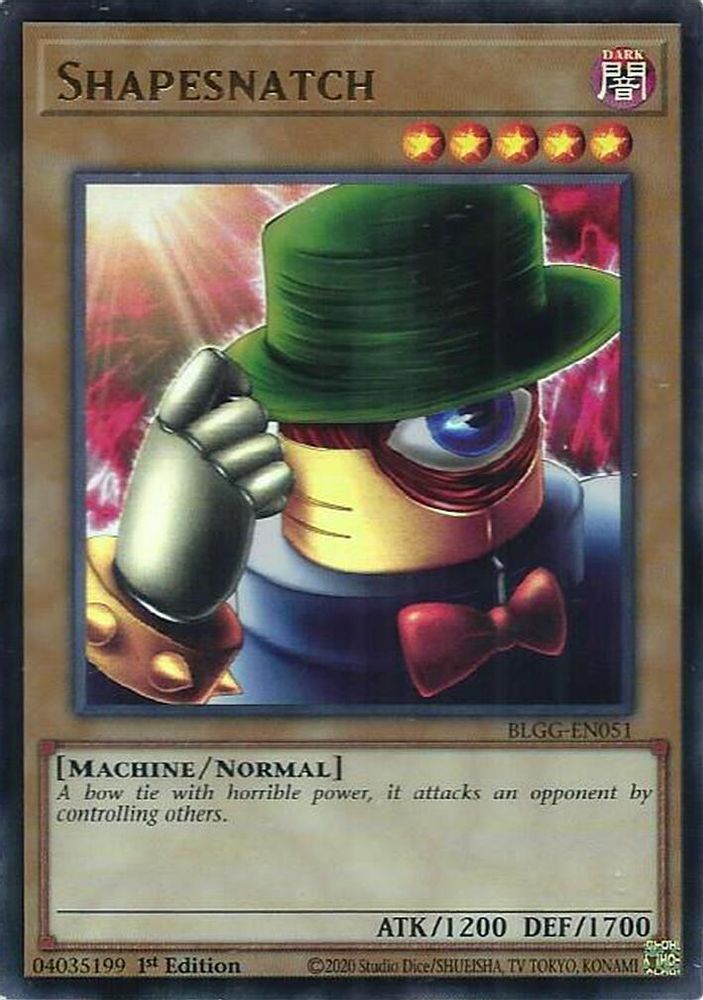 BLGG-EN051 - Shapesnatch - Ultra Rare - Battles of Legend: Glorious Gallery