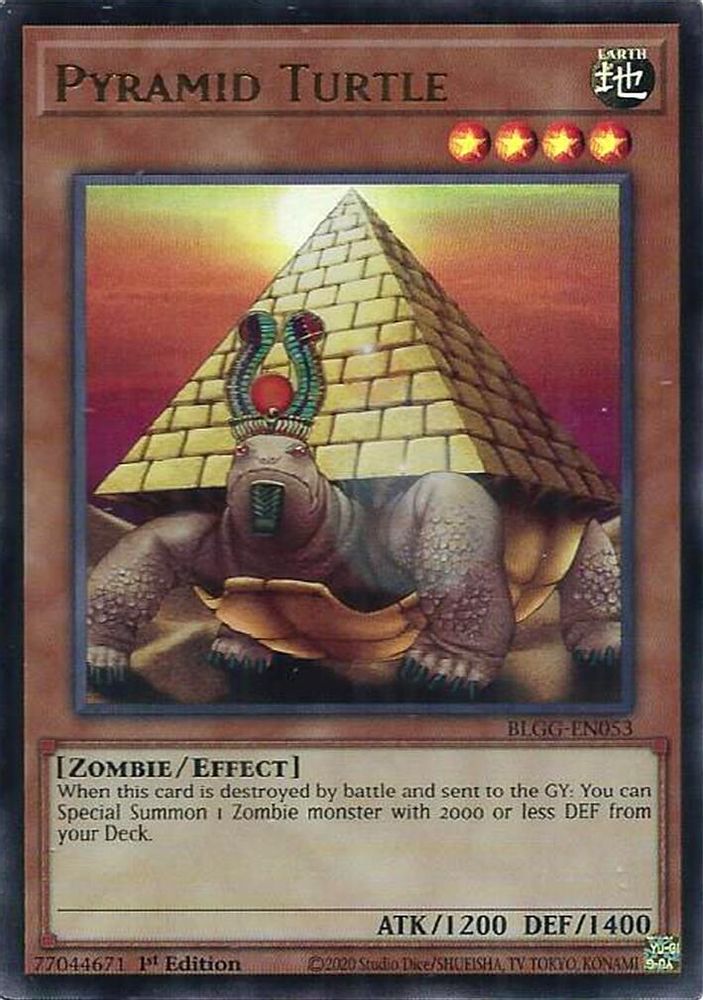 BLGG-EN053 - Pyramid Turtle - Ultra Rare - Battles of Legend: Glorious Gallery