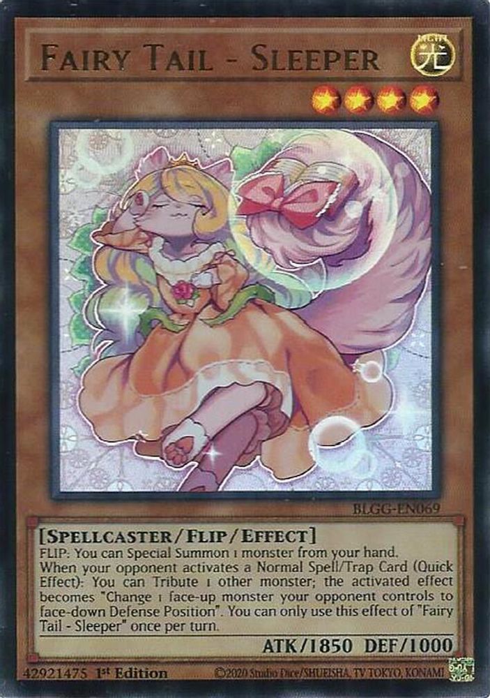 BLGG-EN069 - Fairy Tail - Sleeper - Ultra Rare - Battles of Legend: Glorious Gallery