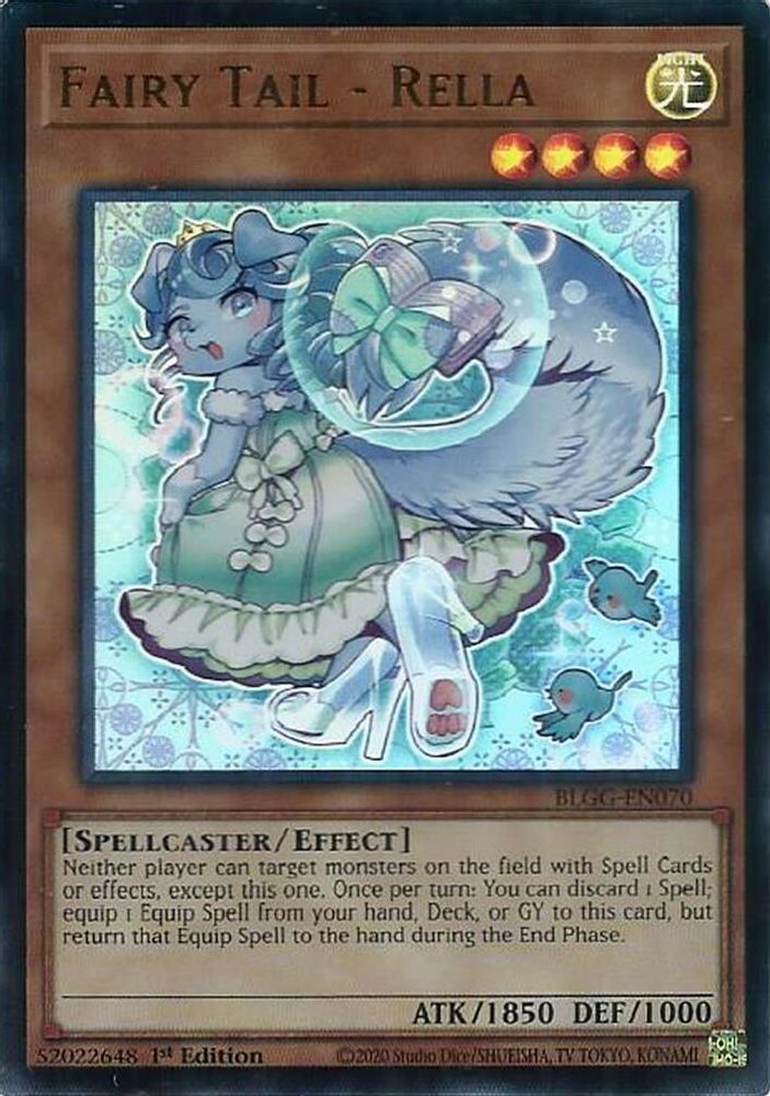 BLGG-EN070 - Fairy Tail - Rella - Ultra Rare - Battles of Legend: Glorious Gallery