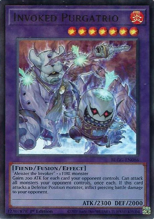BLGG-EN086 * Invoked Purgatrio * Ultra Rare * Battles of Legend: Glorious Gallery