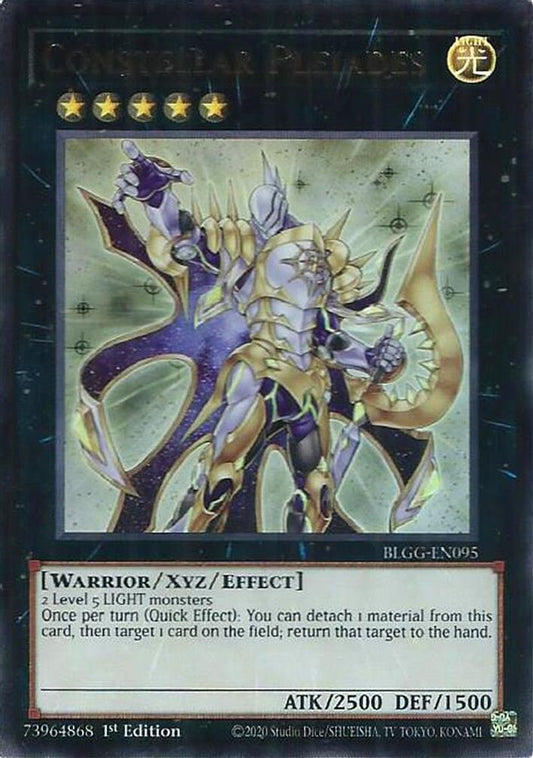 BLGG-EN095 * Constellar Pleiades * Ultra Rare * Battles of Legend: Glorious Gallery