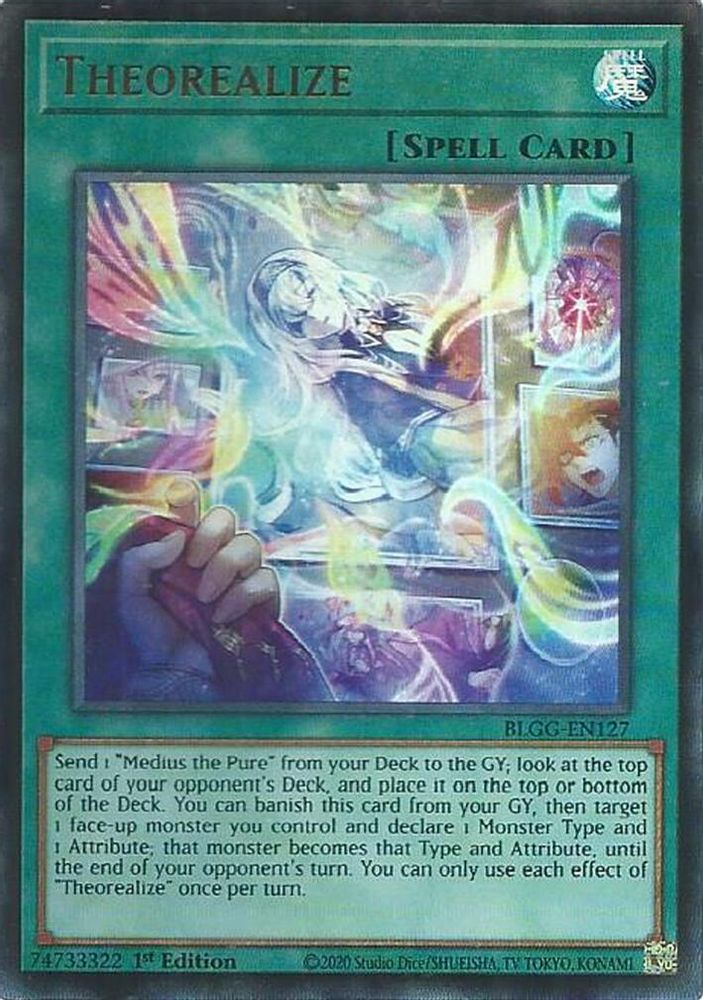 BLGG-EN127 - Theorealize - Ultra Rare - Battles of Legend: Glorious Gallery