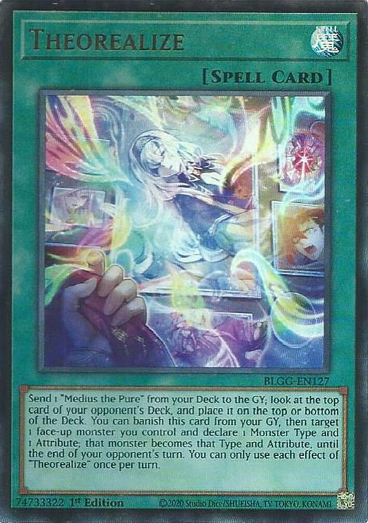 BLGG-EN127 * Theorealize * Ultra Rare * Battles of Legend: Glorious Gallery
