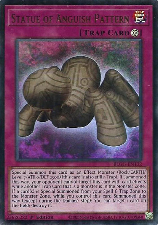 BLGG-EN132 * Statue of Anguish Pattern * Ultra Rare * Battles of Legend: Glorious Gallery