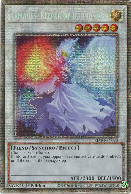 BLGG-EN090 * Armades, Keeper of Boundaries * Starlight Rare * Battles of Legend: Glorious Gallery