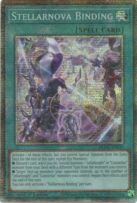 BLGG-EN020 * Stellarnova Binding * Starlight Rare * Battles of Legend: Glorious Gallery