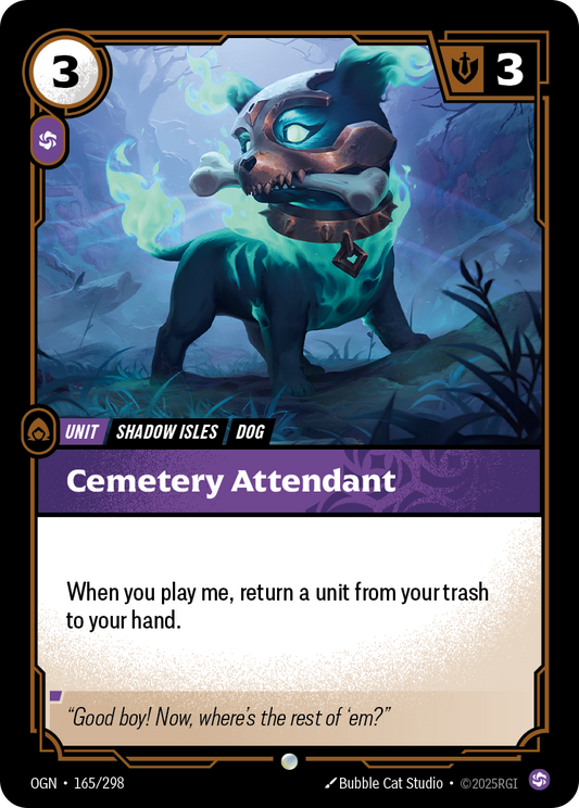 Cemetery Attendant * Common * OGN-165