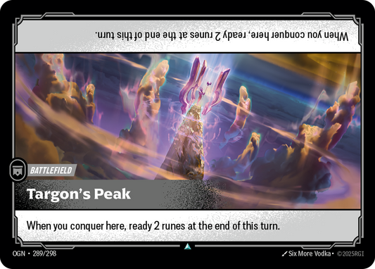 Targon's Peak * Uncommon * OGN-289