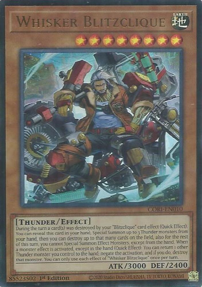 CORI-EN010 * Whisker Blitzclique * Ultra Rare * Chaos Origins