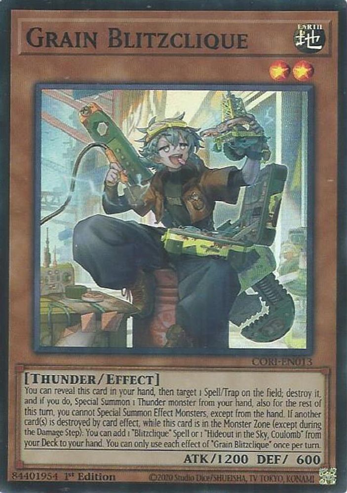 CORI-EN013 * Grain Blitzclique * Super Rare * Chaos Origins
