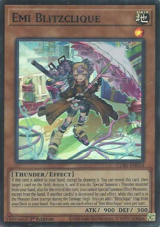 CORI-EN014 * Emi Blitzclique * Super Rare * Chaos Origins
