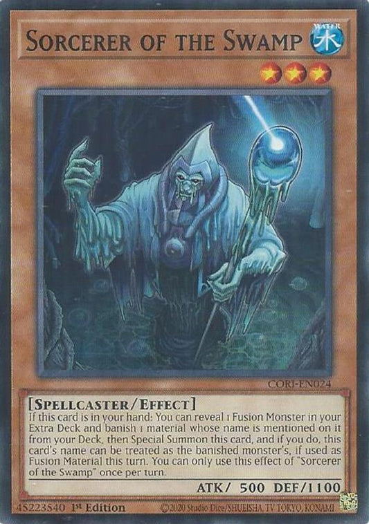 CORI-EN024 * Sorcerer of the Swamp * Common * Chaos Origins