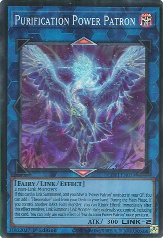 CORI-EN039 * Purification Power Patron * Super Rare * Chaos Origins