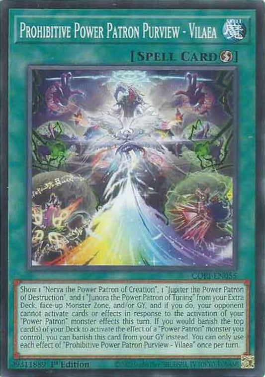 CORI-EN055 * Prohibitive Power Patron Purview - Vilaea * Common * Chaos Origins
